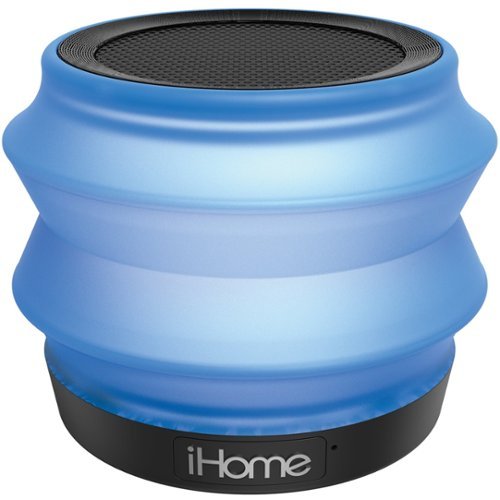 iHome - IBT620 Portable Bluetooth Speaker - Blue-Front_Standard 