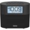iHome - FM Dual Alarm Clock Radio with Speakerphone - Black-Front_Standard