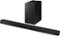 Samsung - 2.1-Channel Soundbar System with 6.5" Wireless Subwoofer - Black-Front_Standard
