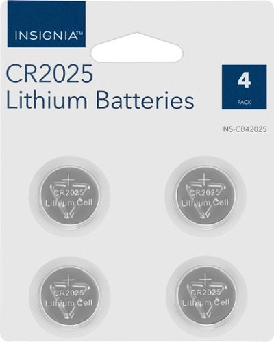 Insignia™ – CR2025 Batteries (4-Pack)