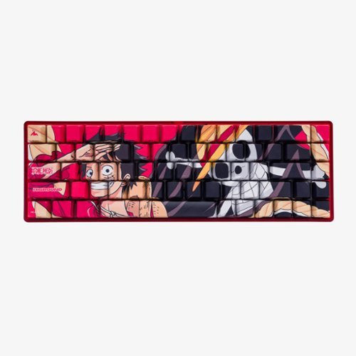 Higround - Performance 65 Luffy 65% Wired Hall-Effect Linear Dynamic Actuation Switch Gaming Keyboard With Rapid Trigger - Red