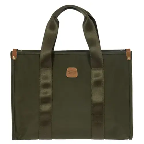 Front. Bric's - X-travel Opera Bag S - Olive.