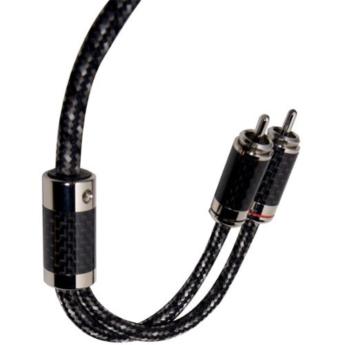 Stinger - 9000 Series 12' Audio RCA Cable - Black-Front_Standard 