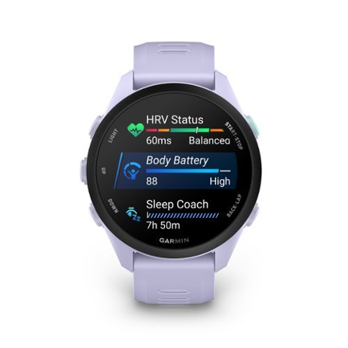 Garmin Forerunner 70 GPS Smartwatch 43 mm Fiber-Reinforced polymer - Cool Lavender - (2026) WHERE TO BUY