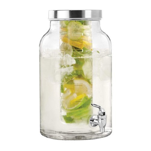 Style Setter - Lexington Beverage Dispenser withInfuser 1.5 GAL - Clear-Front_Standard 