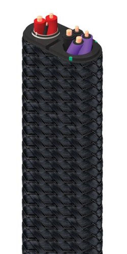 AudioQuest Robin Hood 8'  Speaker Cable  with U-Spade > U-Spade - Black on Black GLOBAL SHIPPING