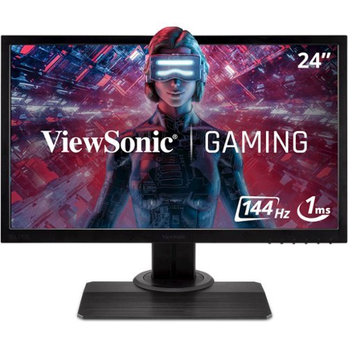 ViewSonic - ELITE XG240R 24" LED FHD FreeSync Gaming Monitor (HDMI, DisplayPort, USB) - Black-Front_Standard 