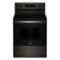 Whirlpool - 5.3 Cu. Ft. Freestanding Electric Range with Cooktop Flexibility - Black Stainless Steel-Front_Standard
