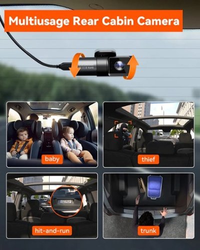 Vantrue N5 4-Channel Dash Cam w/ 128GB Micro SD Card, All-Around Coverage, Parking Mode, Night Vision, 5GHz Wi-Fi & GPS - Black WHERE TO BUY