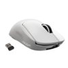 Logitech - PRO X SUPERLIGHT Lightweight Wireless Optical Gaming Mouse with HERO 25K Sensor - Wireless - White-Front_Standard