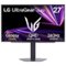LG - 27GX704A-B 27-inch Ultragear QHD (2650x1440) OLED Gaming Monitor 240Hz, 0.03ms, NVIDIA G-Sync Compatible, AMD FreeSyn - Black-Front_Standard