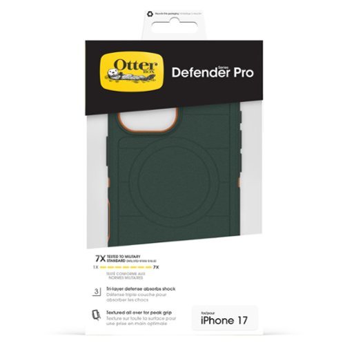 OtterBox Defender Series Pro Hard Shell for Apple iPhone 17 - Green WORLDWIDE DELIVERY