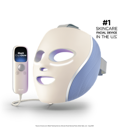 Shark - CryoGlow Under-Eye Cooling + LED Anti-Aging & Skin Clearing Face Mask - Starlight Dream-Front_Standard 