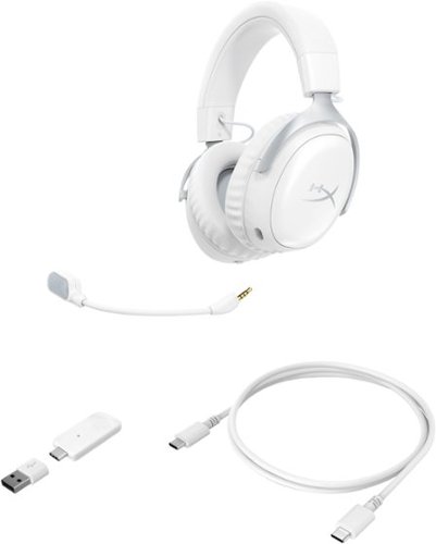 HyperX Cloud III S Wireless Gaming Headset for PC, PS5, PS4, Nintendo Switch, Mac, and Mobile - White BUY IN QATAR