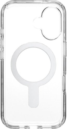 Speck Presidio Perfect Clear ClickLock Case with MagSafe for Apple iPhone 16 - Clear/Chrome WORLDWIDE DELIVERY