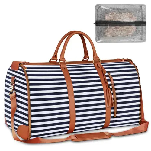 Royal Blue Stripe-Tote
