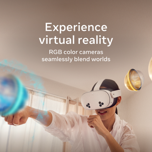 Meta Quest 3S 128GB | Virtual Reality Headset Without Wires