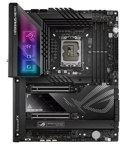 ASUS - ROG MAXIMUS Z790 HERO (Socket LGA 1700) Intel Z790 ATX DDR5 Wi-Fi 6E Motherboard