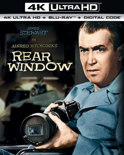 

Rear Window [Includes Digital Copy] [4K Ultra HD Blu-ray/Blu-ray] [1954]