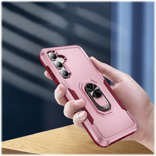 SaharaCase Military Kickstand Series Case for Samsung Galaxy S23 FE - Rose Gold SHOP ONLINE