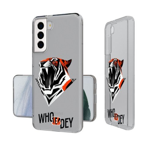 Keyscaper - NFL - Cincinnati Bengals Galaxy Clear Case - S24 - Multicolor-Front_Standard 