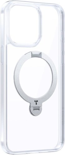 TORRAS UPRO Ostand Spin 360° Magnetic Stand Military Grade Shockproof & MagSafe-Compatible Case for Apple iPhone 15 Pro Max - Clear HOW TO BUY