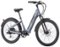 Velotric - Discover 1 Plus Step-Through Commuter Ebike with 65 miles Max Range and 28 MPH Max Speed UL Certified - Indigo Grey-Front_Standard