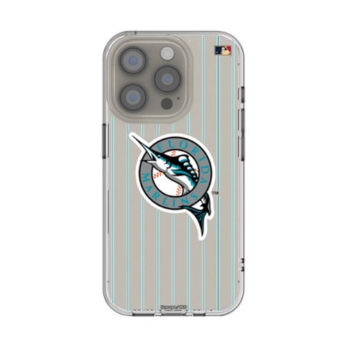 Keyscaper - Cooperstown Teams - Miami Marlins - Florida Marlins Cooperstown Galaxy Clear Case - 13 mini - Multicolor-Front_Standard 