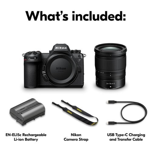 Nikon Z6III FX Mirrorless Camera w/ Z 24-70mm - Black BUY IN UAE