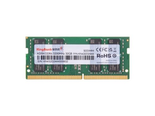 KingBank 32GB 260 Pin DDR4 SO DIMM DDR4 3200 (PC4 25600) Laptop