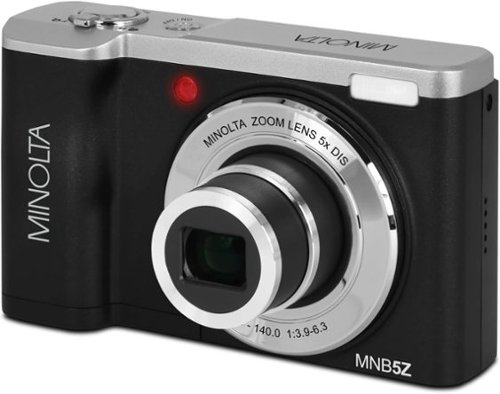 Minolta MNB5Z Digital Camera 56MP with 5x Optical Zoom Bundle