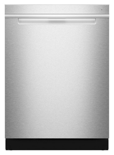  Whirlpool - 24" Top Control Built-In Dishwasher with Total Coverage Wash and Auto Open Air Dry - Stainless Steel