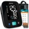 Meraw - Cedar Blood Pressure Monitor, Automatic Arm Cuff 8.7–16.5", Bluetooth Tracking, Irregular Beat, FSA/HSA - Black-Front_Standard