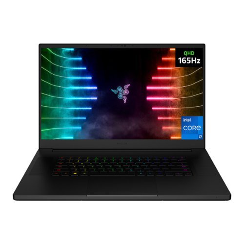 Razer - Blade 17 - 17.3" Gaming Laptop - QHD 165HZ - Intel Core i7-11800H - NVIDIA GeForce RTX 3060 - 16GB RAM - 1TB NVMe SSD - Black-Front_Standard 