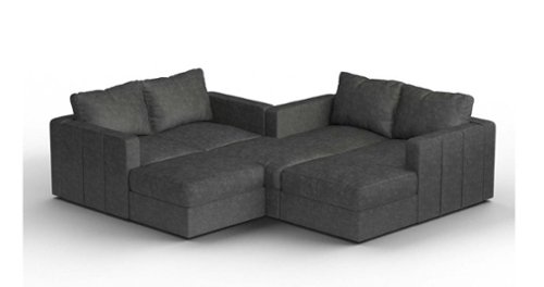Lovesac - 7 Seats + 8 Sides Corded Velvet & Lovesoft