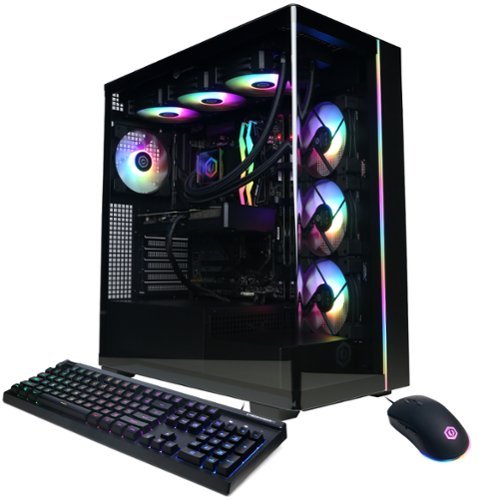 CyberPowerPC - Gamer Supreme Gaming Desktop - AMD Ryzen 9 9900X3D - 32GB Memory - NVIDIA GeForce RTX 5070 12GB - 2TB PCIe 4.0 SSD - Black