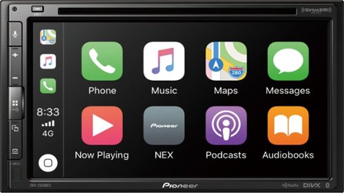 Pioneer 6.8 Android Auto™ and Apple CarPlay Bluetooth Digital Media (DM) Receiver - Black WORLDWIDE DELIVERY