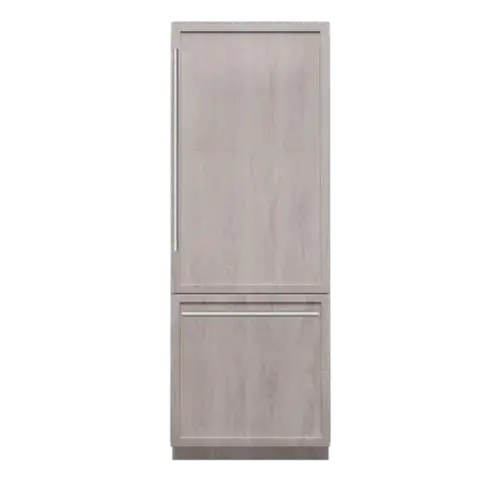 Front. Thermador - Freedom Collection 30 in Wide 16.5 Cu. Ft. Smart Built-in Bottom Freezer Refrigerator - Custom Panel Ready.
