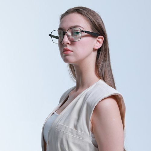 IMIKI SG1 Smart Audio Glasses, Bluetooth Smart Eyewear w/ Open Sound Field, Touch Control, Call Noise Reduction, Ergonomic Fit - Black BUY IN SINGAPORE
