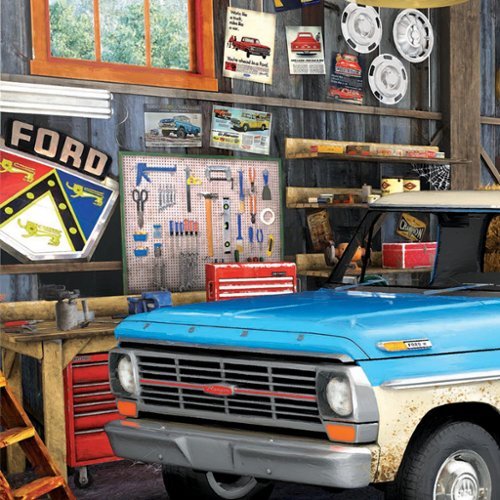 Eurographics : Puzzle Tin: Hard Days Work Ford Pick-Up - 550 Piece Jigsaw WORLDWIDE DELIVERY