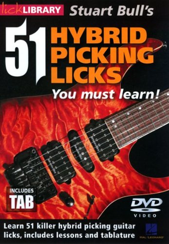 Lick Library: Stuart Bull's 51 Hybrid Picking Licks You Must Learn!