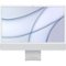 24" Certified Refurbished iMac with Retina 4.5K Display - Apple M1 - 8GB Memory - 8GPU - 256GB SSD (2021) - Silver-Front_Standard