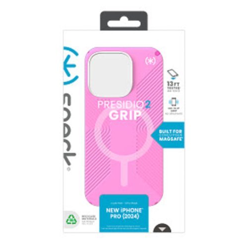 Speck Presidio2 Grip ClickLock Case with MagSafe for Apple iPhone 16 Pro - True Pink BUY IN AUSTRALIA