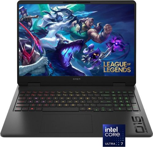 HP OMEN - 16" 2K 144Hz Gaming Laptop - Intel Core Ultra 7 255H with AI Boost - 16GB Memory - NVIDIA GeForce RTX 5060 - 1TB SSD - Shadow Black