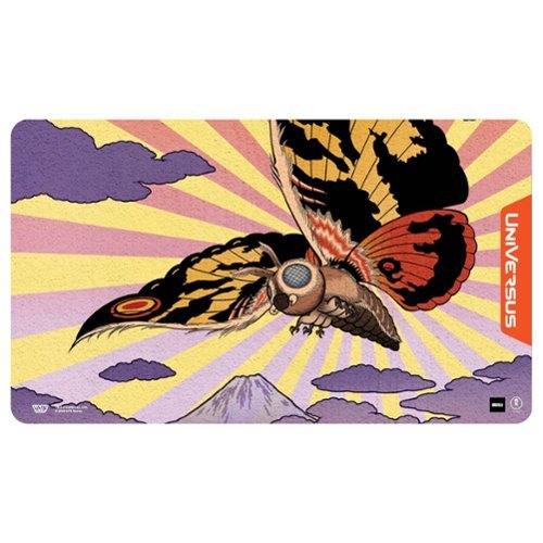 Jasco Games - UniVersus Godzilla: Playmat - Mothra-Front_Standard 