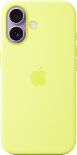Apple - iPhone 17 Silicone Case with MagSafe - Neon Yellow