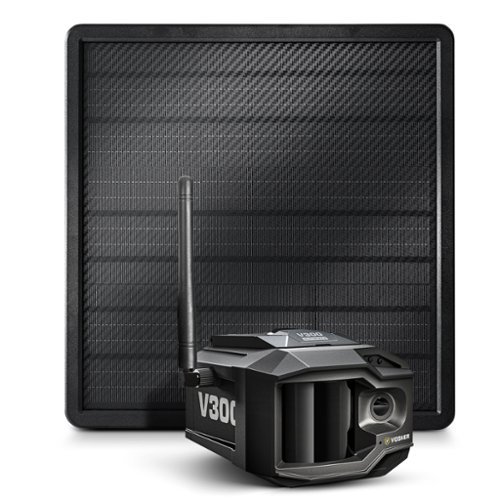 Vosker V300 Ultimate Outdoor Wireless 1080p Security System with External Solar Panel - Black WHERE TO BUY