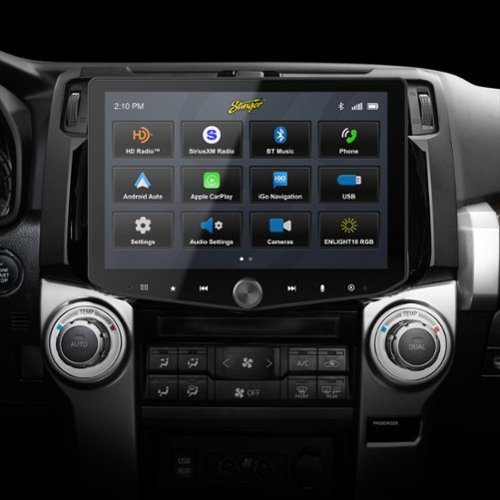 Stinger - 10.1” Android Auto/Apple CarPlay Bluetooth Digital Media Receiver - Black
