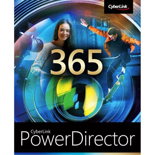 Cyberlink - PowerDirector 365 Video Editing with Royalty-Free Stock Library - Windows-Front_Standard 