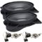 Powerbass - OE69C-TY - 6x9" Toyota OEM Upgrade Component Speakers Kit - Pair - Black/Gray-Front_Standard